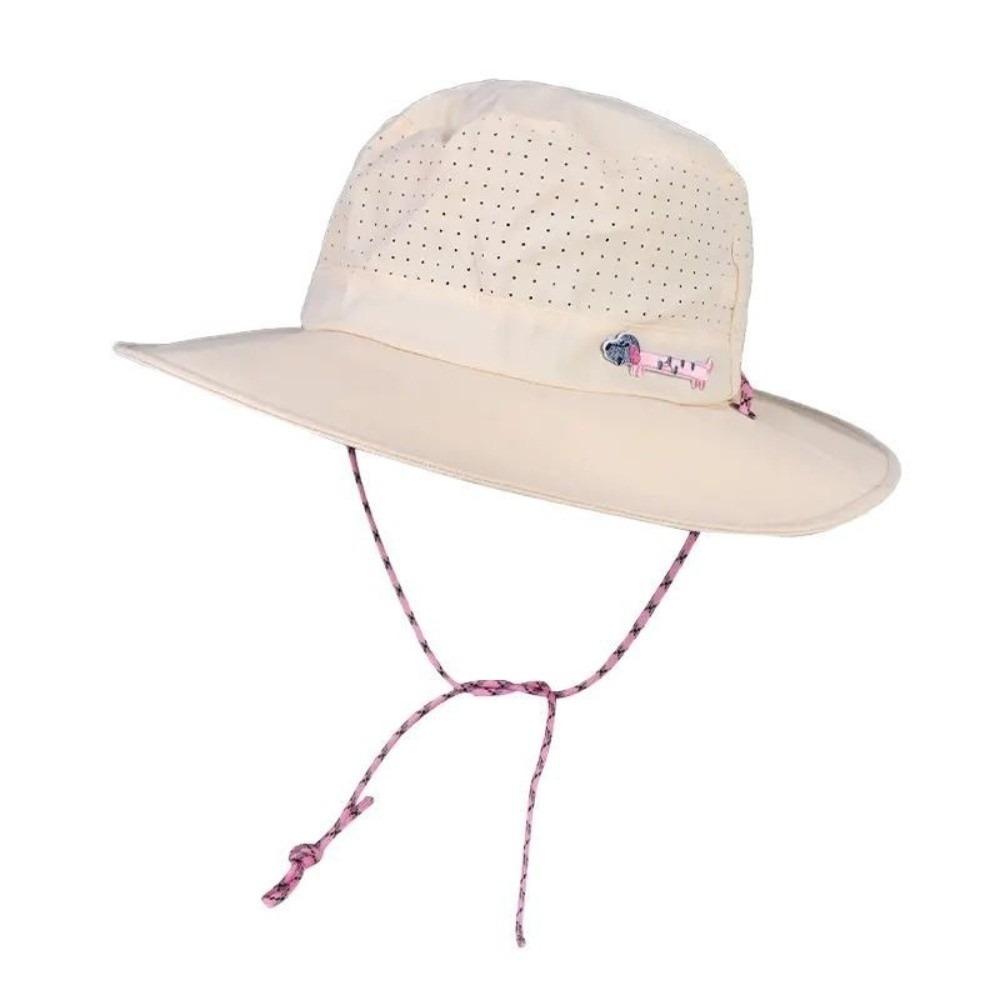 Fashion Large Brim Fisherman Hat Foldable Breathable Sun Protection Hat Quick Drying Bucket Hat Women