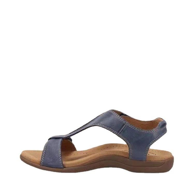 New Platform Wedge Heel Women's Shoes Velcro Buckle Sandals Women
