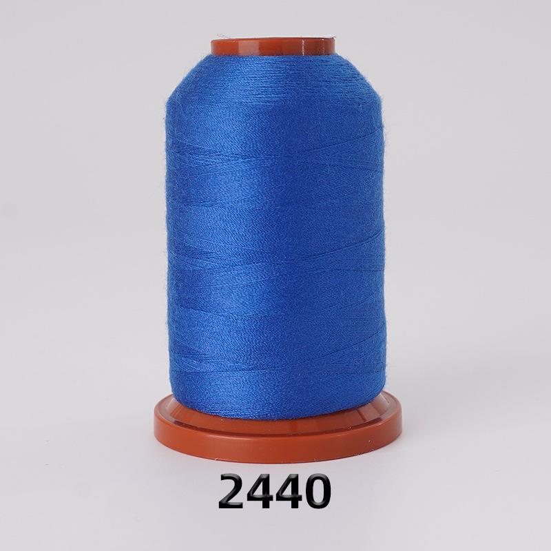 100-Color High-Speed Polyester Sewing Thread, 1100 Yards, Two-Ply, Fine and Durable for Hand and Machine Use.