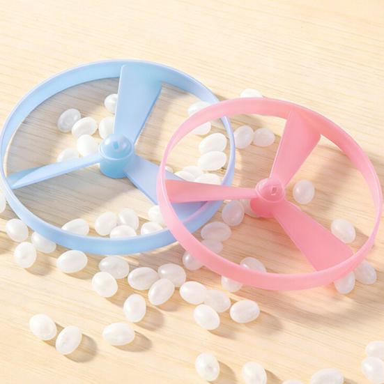 Cat Fetch Toy Rechargeable Flying Disc Launcher with 6 Flying Discs Interactive Cat Toy for Indoor Outdoor Play Hunting Instinct Stimulation