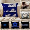 Anime Intense BBLUE LLOCKS Cushion Cover Pillowcase Antidustmite Living Room Sofa Decor Cushion Room