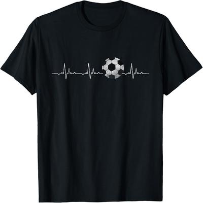 Fußball Herzschlag Lustiges T-Shirt