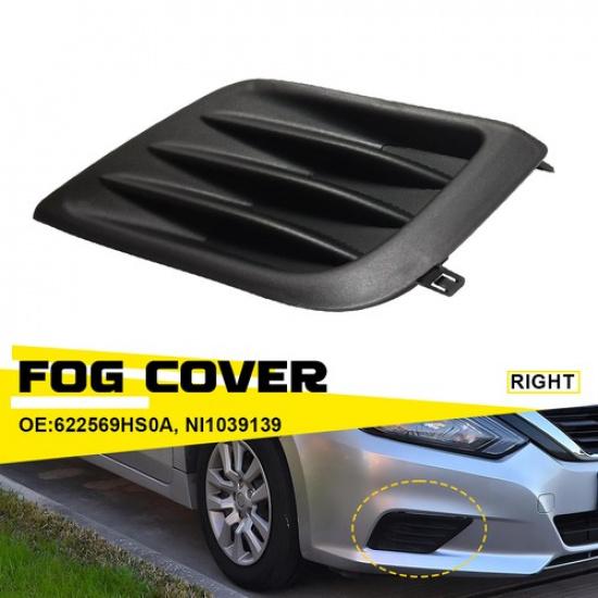 Fits For 2016-2018 Nissan Altima Front Foglight Cover Passenger Side EOOH
