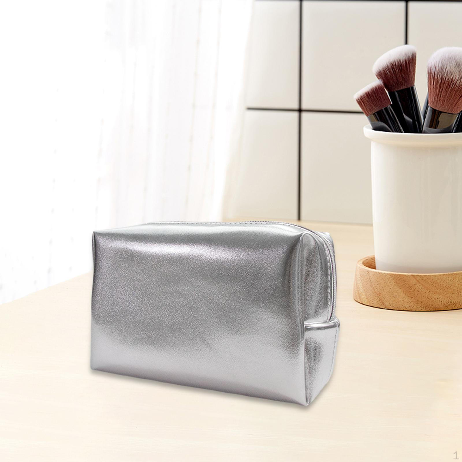 

Компактный органайзер для косметики в сумочку, дорожный косметичка, косметичка из искусственной кожи Square