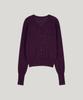 Poeteuseoul Signature Alpaca Cardigan_Purple