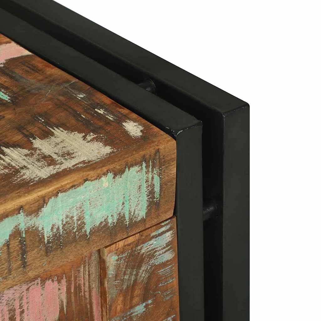 Storage Box with Storage Compartment 40 X 40 X 40 Cm Solid Acacia Wood