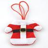 6Pcs/lot Christmas Decoration For Home Silverware Holdersanta Pockets Dinner Knife Fork Holders Santa Claus Christmas