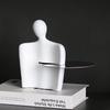 Nordic Abstract Sculpture Art Figure Tray – Creative Desktop Ornament for Home Decor