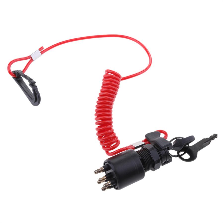 

Ключ зажигания с шнурком для лодочных моторов Johnson Evinrude OMC 5005801