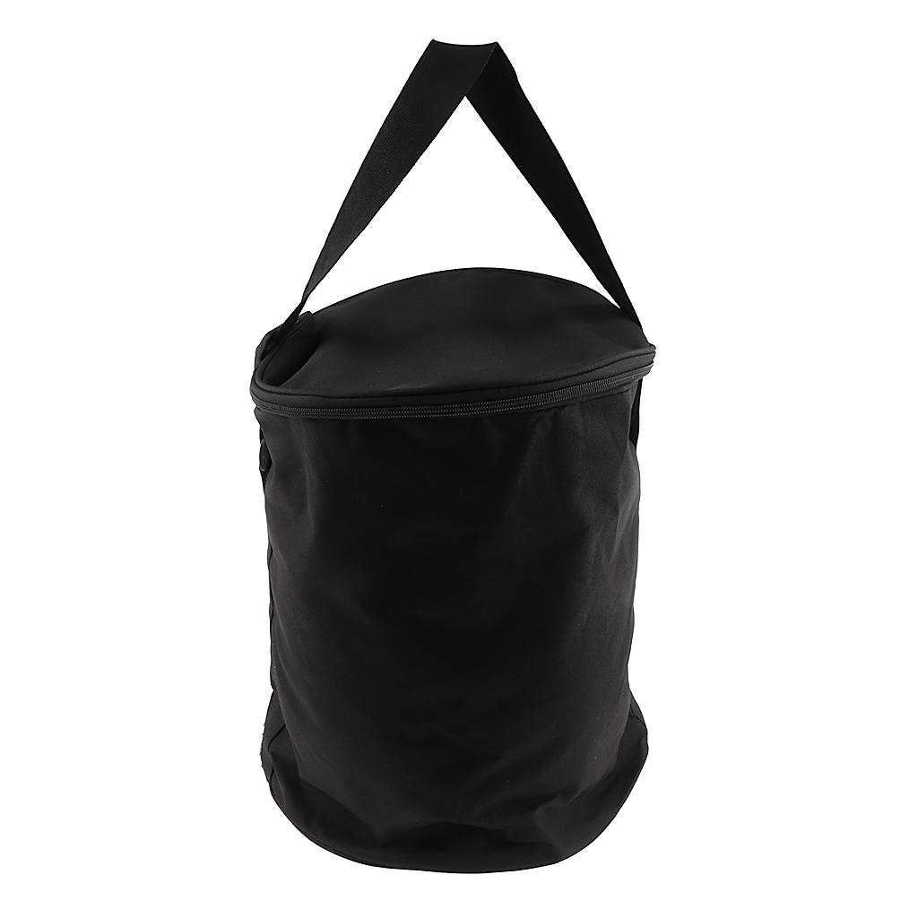 

Nylon Sports Ball Storage Bag Golf Tennis Balls Holder Organizer Tote Basket чёрный