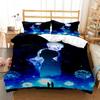 Demon Slayer Cover Digital Print Polyester Bedding Sets Child Kids Covers Boys Bed Linen Set For Teens King Size Bedding Set