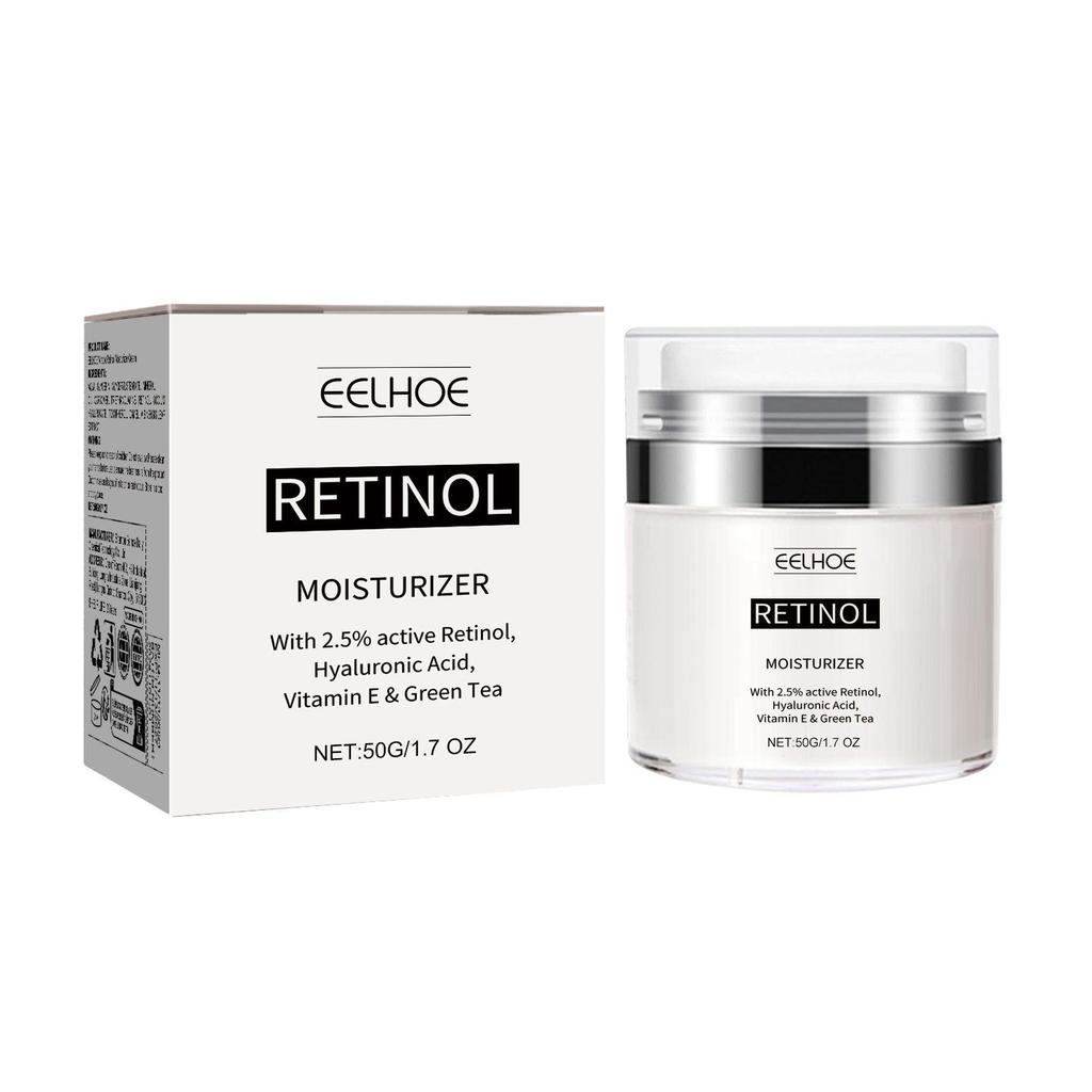 EELHOE Retinol-Creme Feuchtigkeitsspendende Hydratation Mildert feine Linien Linien um die Augen Straffend Lifting Gesichtshaut