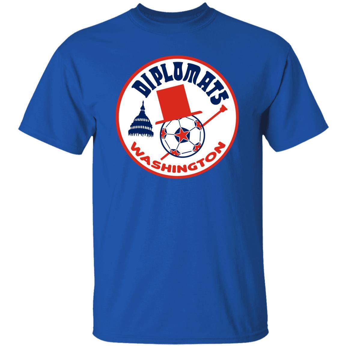 Washington Diplomats T-shirt Classic NASL Soccer 2XL