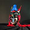 Nuo Operas Mask Hand Painted Chinese Operas Mask Masquerade Mask Party Mask Halloween Cosplay Mask for Women Men Gifts
