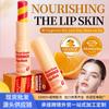 Dual Color Essence Lip Balm Orange Flavor Moisturizing Hydrating Lip Care Smooth Pink Lip Balm
