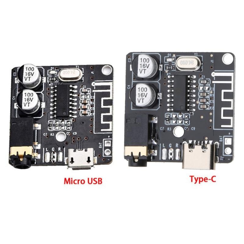 Car Bluetooth-compatible5.0 MP3 WAV Decoding Board Speaker Amplifier Audio Receiver Modules Support A2DP/AVCTP/AVDTP/HFP