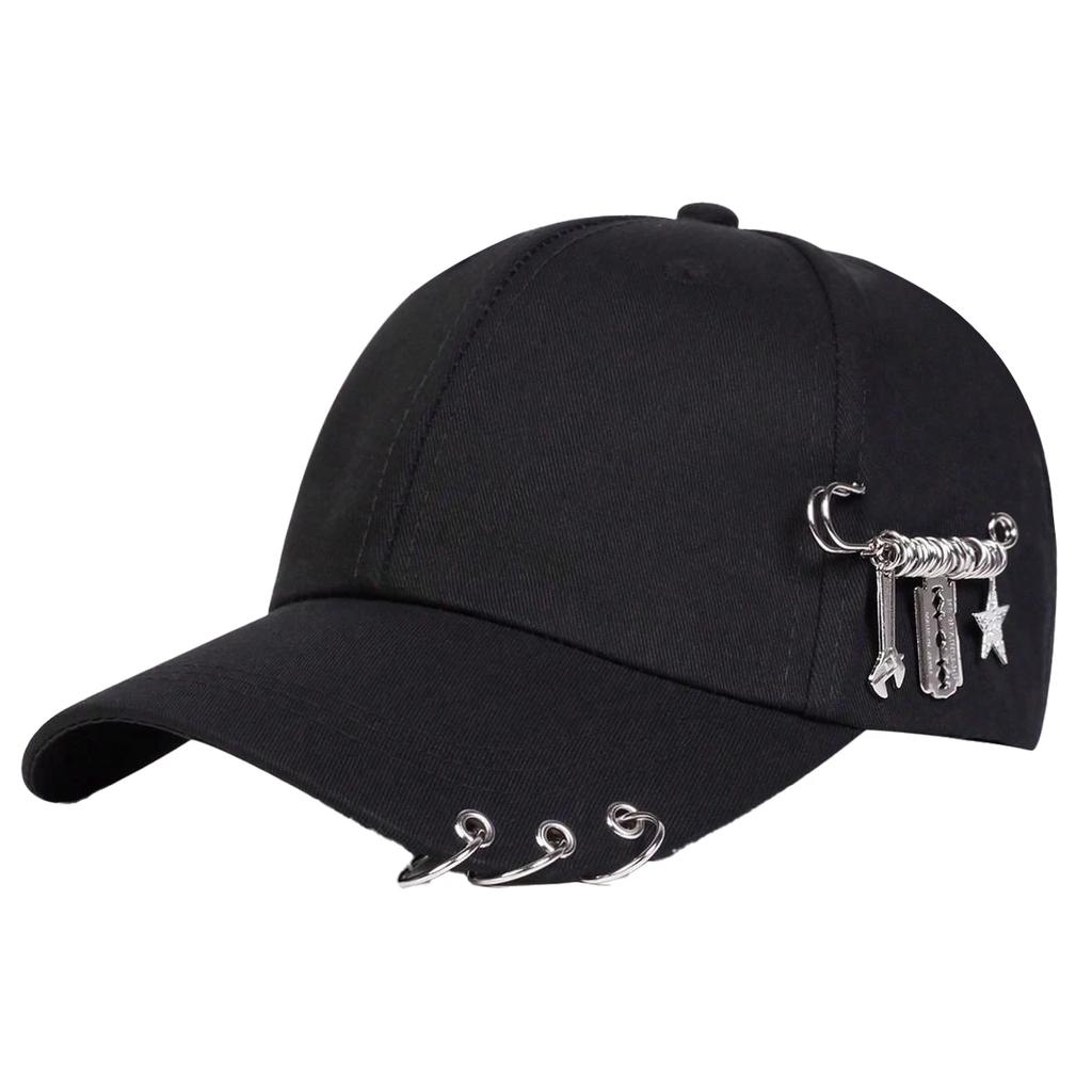 Baseball Ring Iron Neutral Gender Women Men For Caps Spring Autumn Outdoor Adjustable Casual Hats Dad Hat Sunscreen Hat
