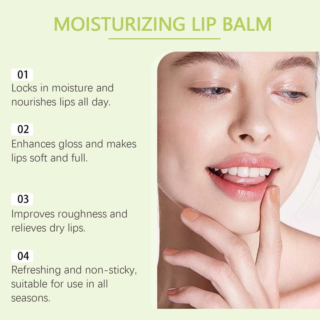 Lip Balm Moisturizes, Moisturizes, Exfoliates, Softens Dead Skin And Smoothes Lips