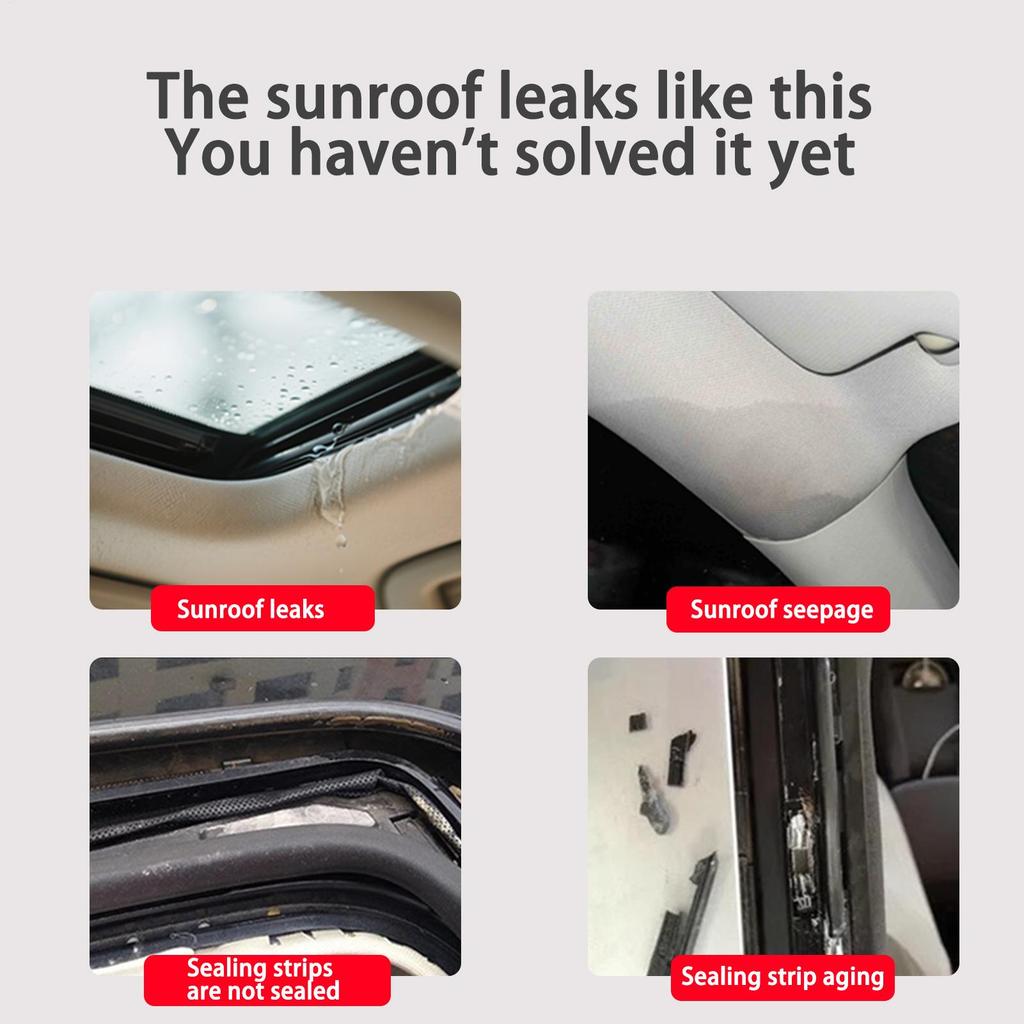 Soltakstätningslist Bilsoltak Vädertätningstejp Vattentät Tätningslist Biltillbehör För Skydd Daglig