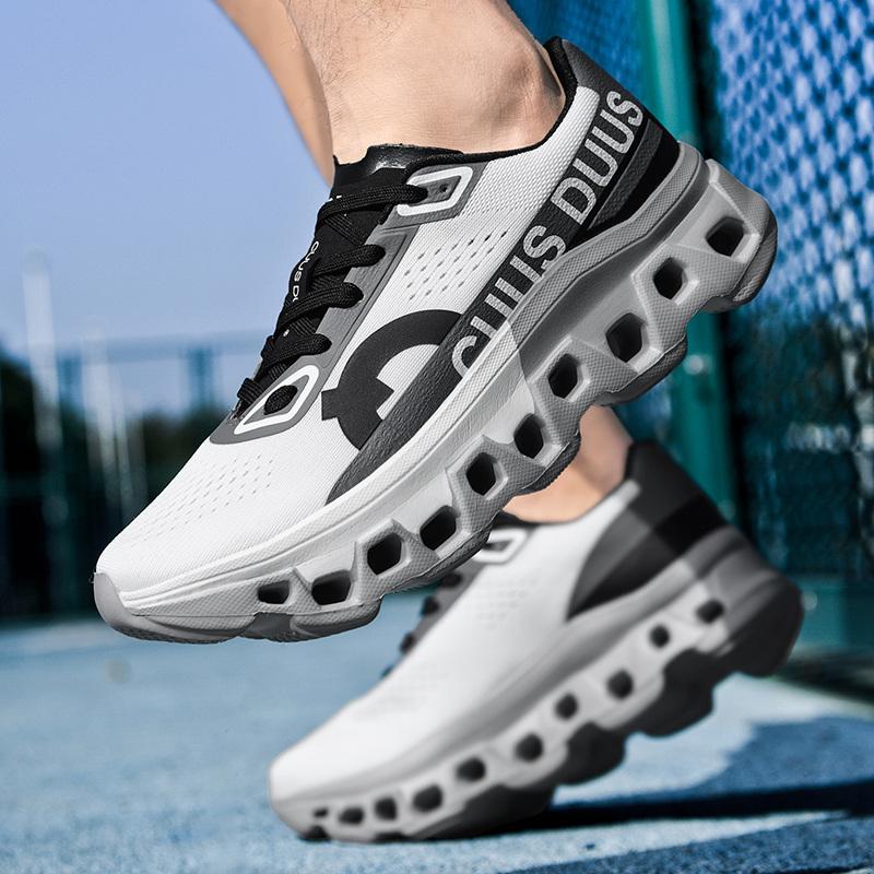 Herren-Laufschuhe, atmungsaktiv, Sport-Sneaker zum Schnüren, bequem, lässig, Wanderschuhe, Sportschuhe für das Training