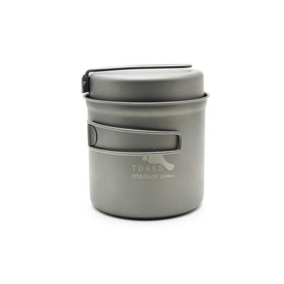 TOAKS Titanium Pan and 1100ml Titanium Pot Set CKW-1100