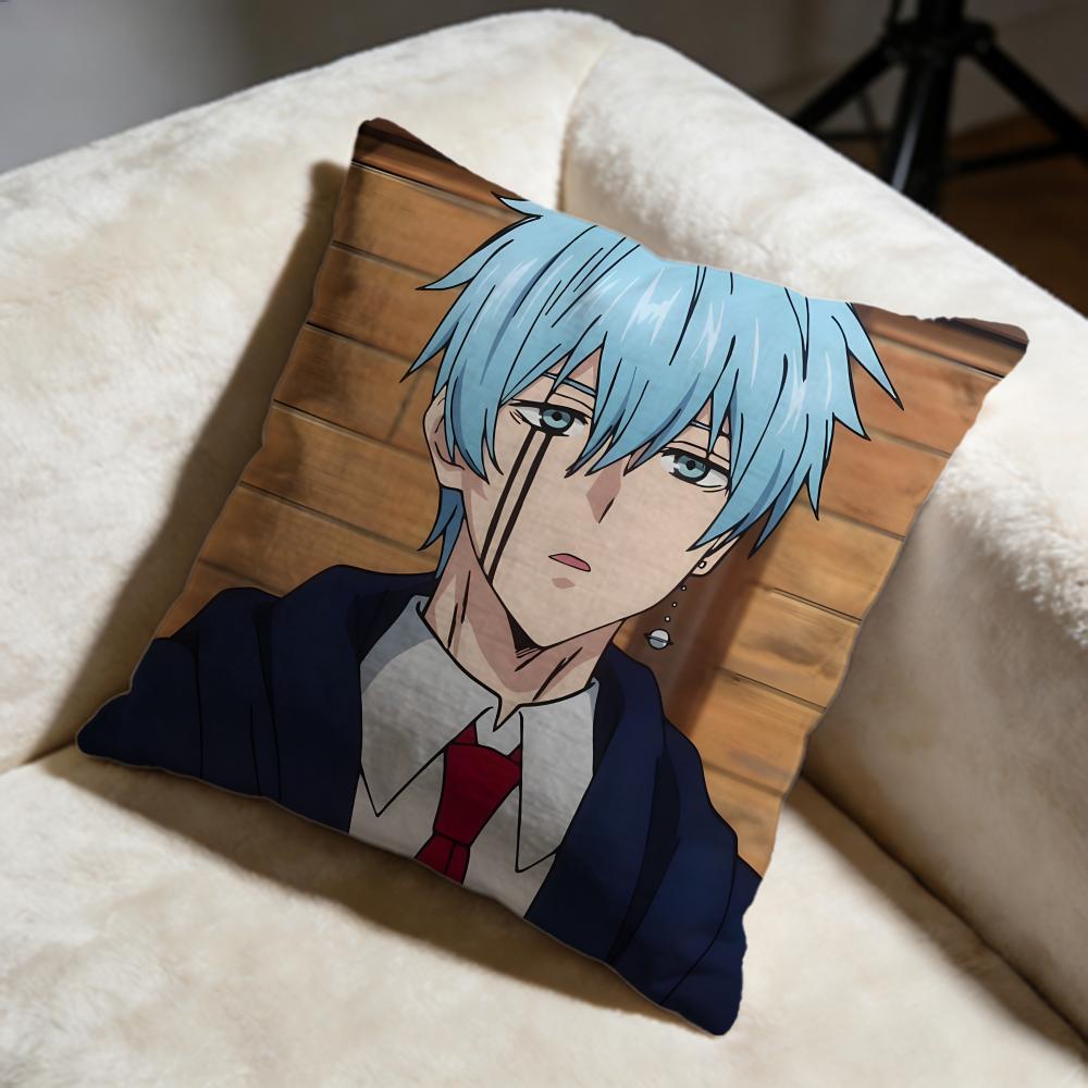 Hot MMashle Magic and Musclesing Cushion Cover Soft Decorative Pillow Case Suitable for Bedroom Sofa Car Travel Use