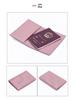 Women's Fashion Woven Sheepskin Passport Wallet & Document Organizer