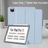 Case for iPad Pro 11-Inch M5/M4 / (6th/5th Generation), Slim Stand Soft Back Shell Smart Cover with Auto Wake/Sleep