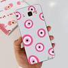 For Samsung Galaxy J5 2016 J7 2016 Phone Case Smiling Astronaut Painting Clear Housing On Samsung J7 2016 J 5 7 Galaxy Bumper