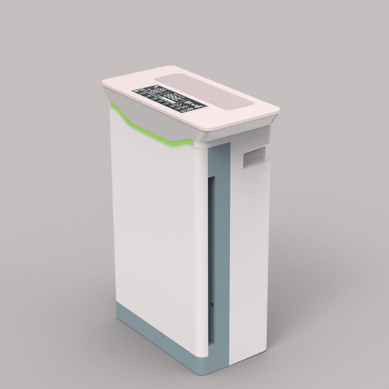 Premium Smart Air Purifier with Formaldehyde Removal, Negative Ion, UVC Sterilization, and Smoke Deodorization