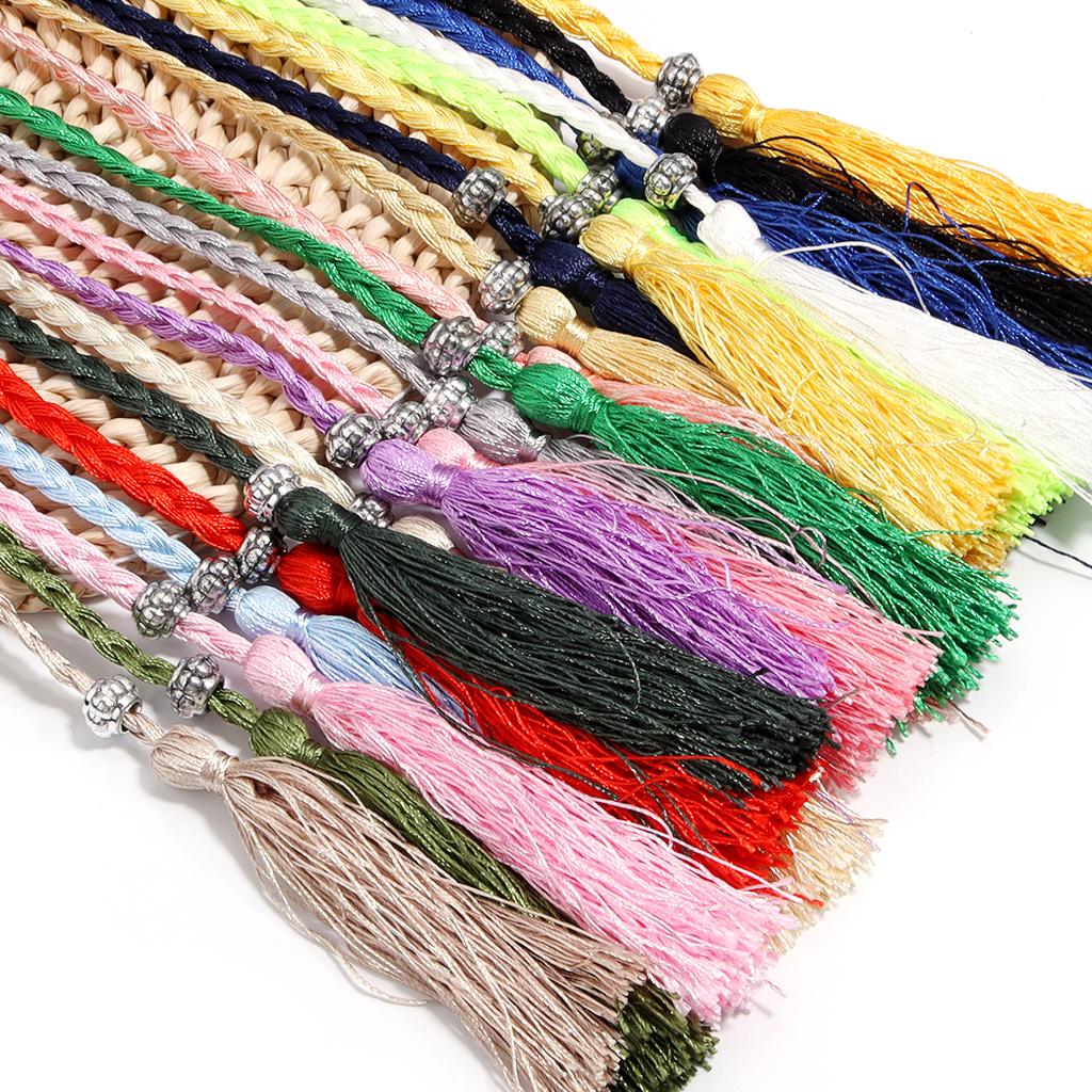 1strip Braided Tassel Belt 168cm Women Waist Belt Rope For DIY Handmade Home Casual Clothing Decoration Waist Belt Accessories