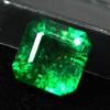 Natural Green Emerald Loose Gemstone 9 Ct Square Cut Colombian for Jewelry Making and Crafts