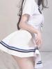 Sexy Lingerie Schoolgirl Japanese Style Porno Babydoll Women Sex Costumes Erotic Sexy Dress Short Mini White Skirt Underwear