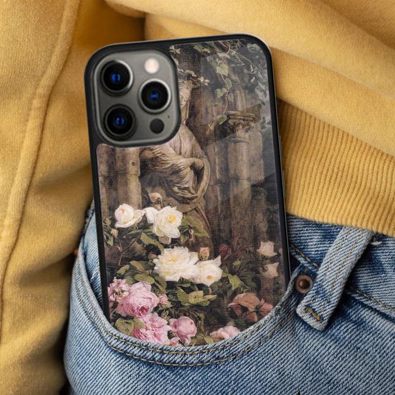 Holy Mother Virgin Mary Christian Soft Phone Case for iPhone 17 Air 16e Pro max 15 Pro 13 14 Plus 11 12 MagSafe Magnetic Coque