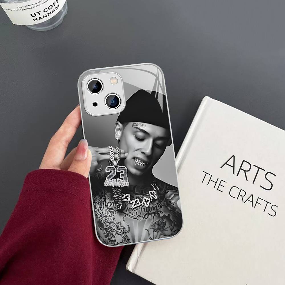 Popular C-Central Singer C-Cee Music For IPhone 14 13 12 Mini 11 Pro XS Max X XR 14 Plus Tempered Glass Cover