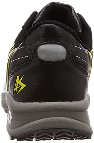 Nissin Rubber Hyper V #211 Work Shoes, Anti-Static, Oil-Resistant, Non-Slip, Lightweight, with Toe Cap, Men's, Black, Size 26.5