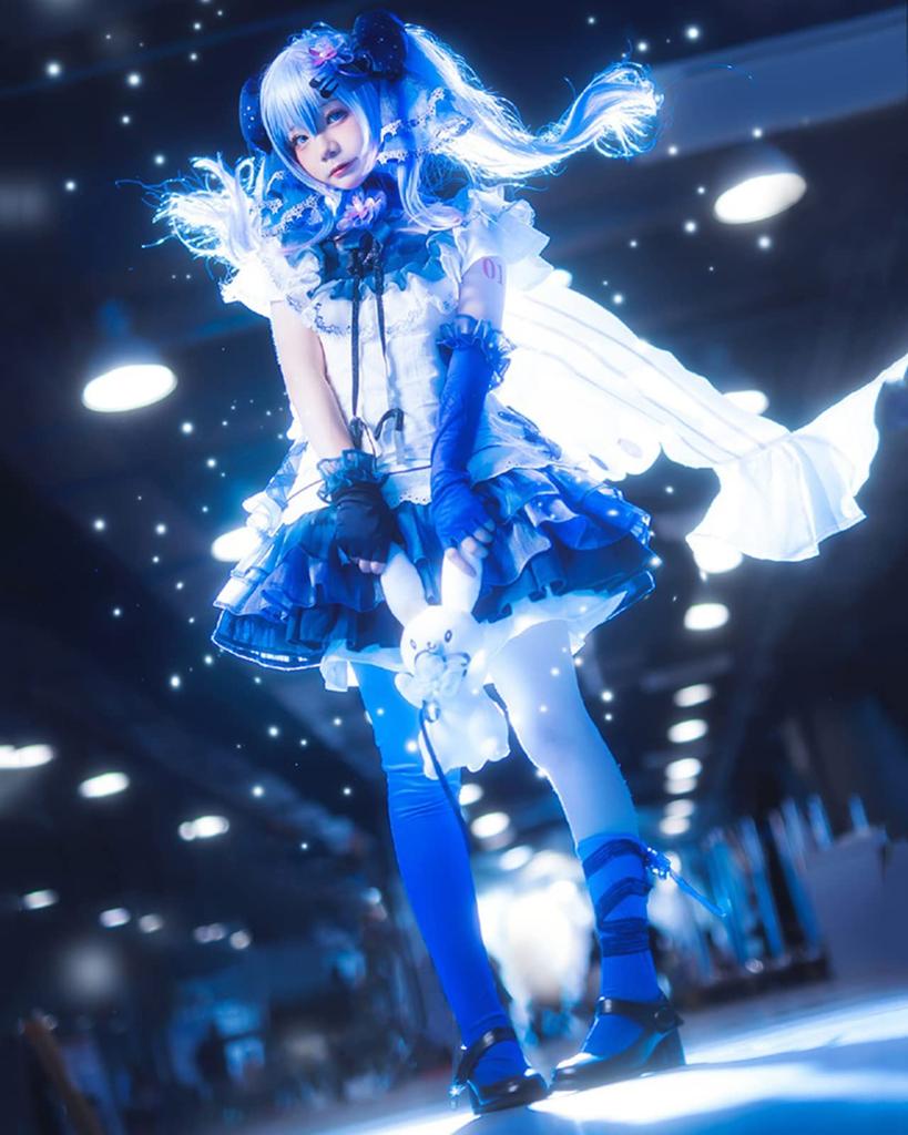 [Milky Time] Hatsune Miku Cosplay Dress, Vocaloid, Halloween, Women's, Purple, Blueberry