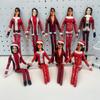 Michael Jackson Christmas Collection Plush Figure With Wire Frame For Festive Decoration