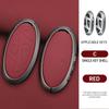 Car Zinc Leather Remote Key Case Cover Holder For Hyundai Ionic 6 Grandeur Gn7 Kona Ev New Grand Prix 5/7Buttons Key Accessories