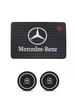 Auto Armaturenbrett Anti-Rutsch-Matte Auto Untersetzer Rutschfester Wasserbecher Getränkeunterlage Für Mercedes Benz W205 C300 W203 W206 W124 W126 W140 W168
