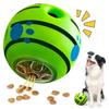 Interactive Dog Toy Balls: Chewable, Boredom-Busting Food Hiders with Sound Effects