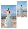 Bohemian Island Hot Spring Resort Women's Thai-Style Bikini with Versatile Long Skirt