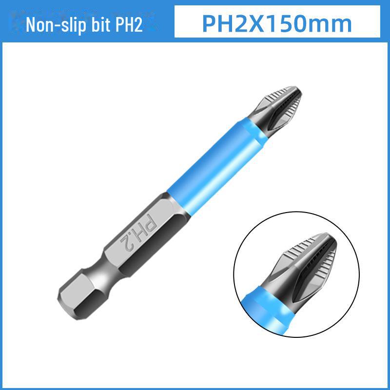PH2 Non-Slip Crosshead Screwdriver Bit for Electric and Manual Use