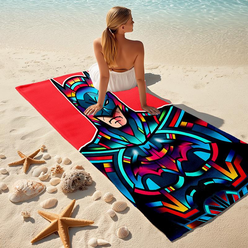 1pc Wolverine Action Pose Marvel Beach Towels Quick Dry Towel Sand Beach Towels Pool for Travel Swim Pool. B73104
