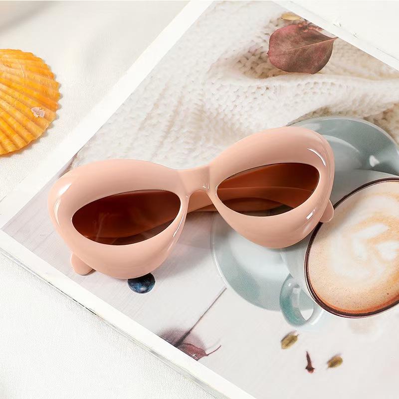 New Women's Fashion Sunglasses Y2K Spicy Girl Glasses UV400 Outdoor Street Photography Eyewear