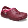 Crocs Warm Lightweight Comfortable Round Toe Slip-On Clogs Women clogs Beetroot 203591-6XH