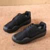 High-Top Yellow Canvas Labor Shoes: Unisex Spring/Autumn Outdoor Rubber Work Footwear