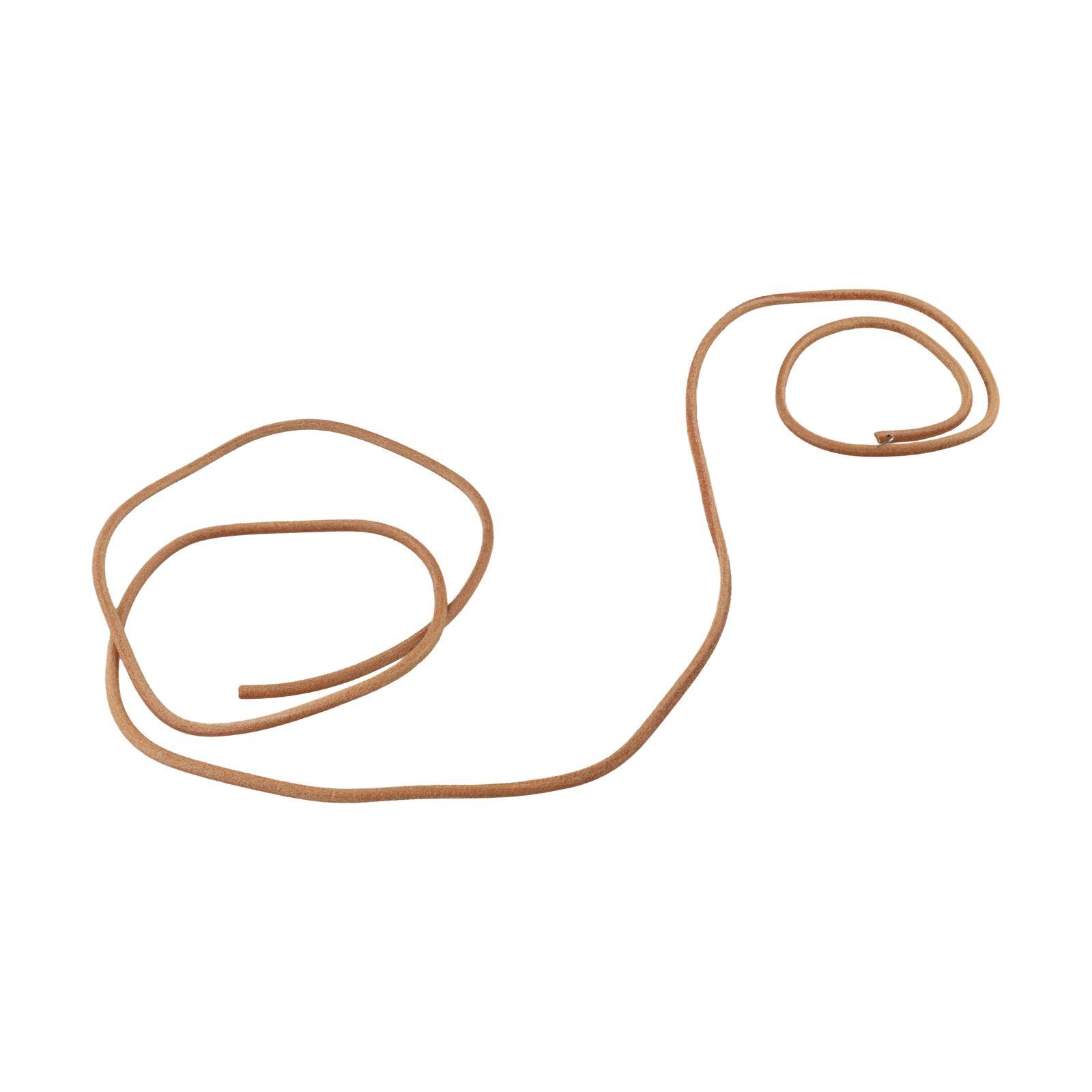 

sewing machine belt for old foot operated machines compatible with Butterfly Trapeze Bee made from cowhide leather China Mainland