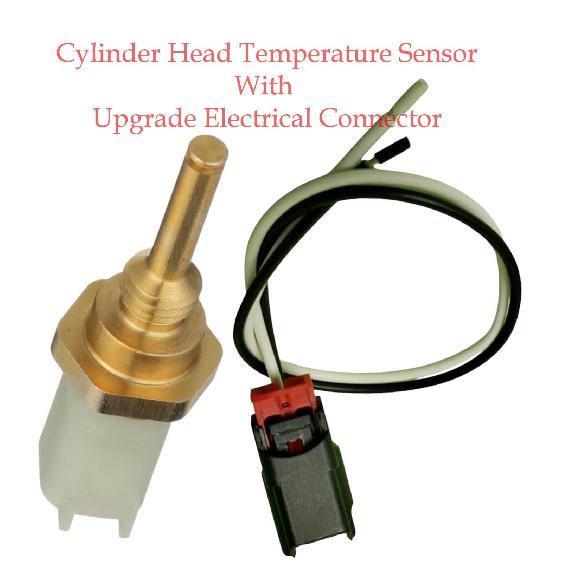 2009- Ford Lincoln Cylinder Head Temperature Sensor & Upgrade Connector | 9L8Z6G004B | 0695781392668