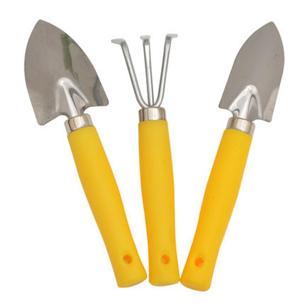 3PCS Mini Gardening Tool Set Spade Rake for Home Gardening Kids Toy